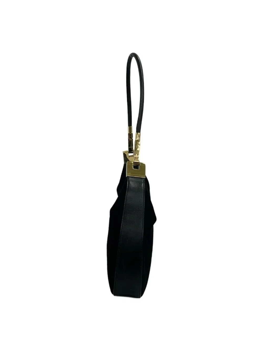 Gucci Shoulder Bag Black Leather